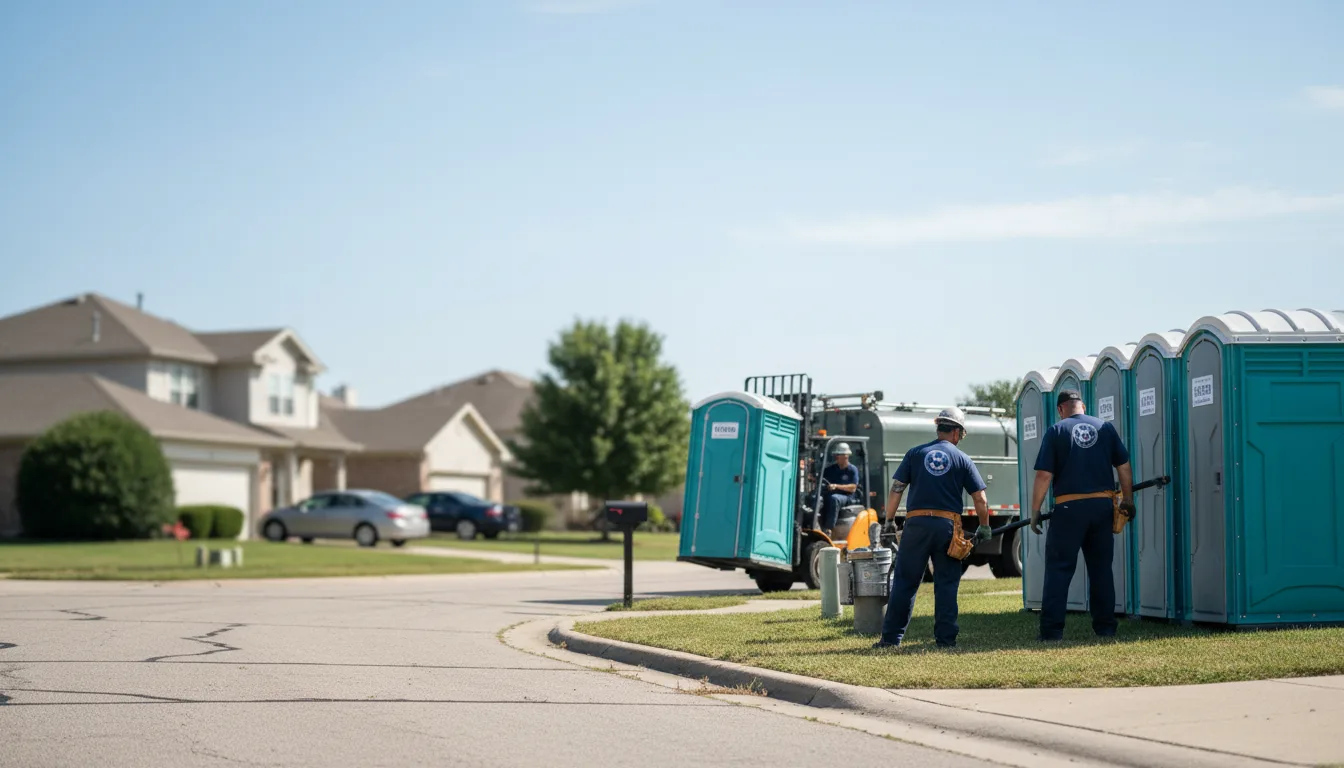 Porta Potty Rental in Eustace, TX near me